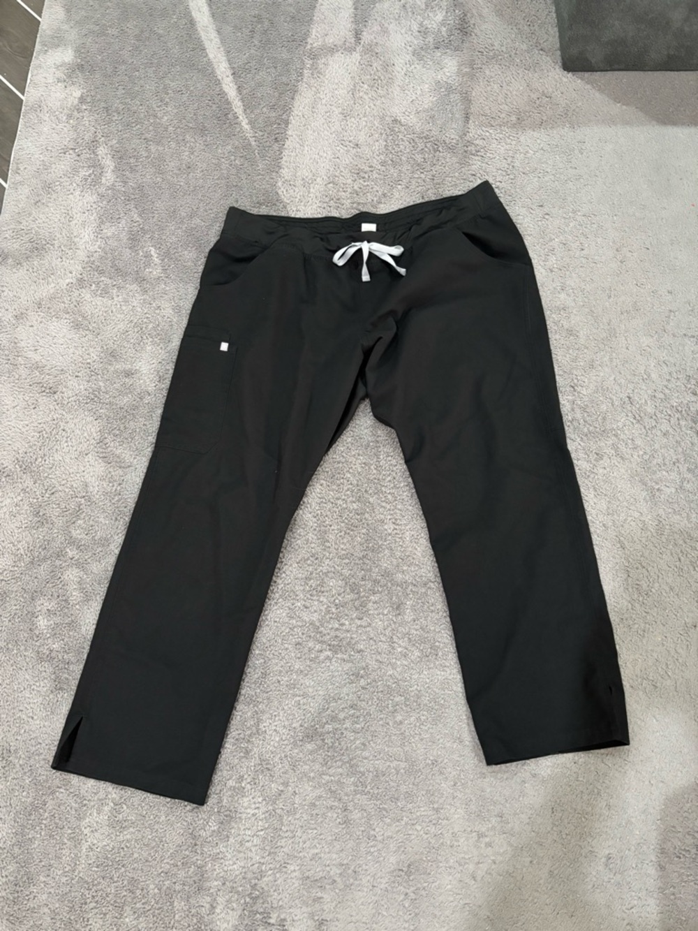 XXL/P FIGS Black Scrub Pants